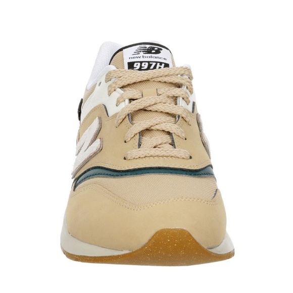 New Balance 997H CORDURA Ivory/Sand Men's Suede Athletic Running Shoes - Picture 4 of 7